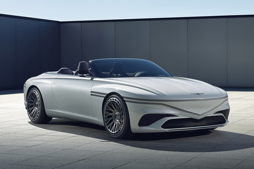 Première mondiale pour le nouveau concept Genesis X Cabriolet Première mondiale pour le nouveau concept Genesis X Cabriolet